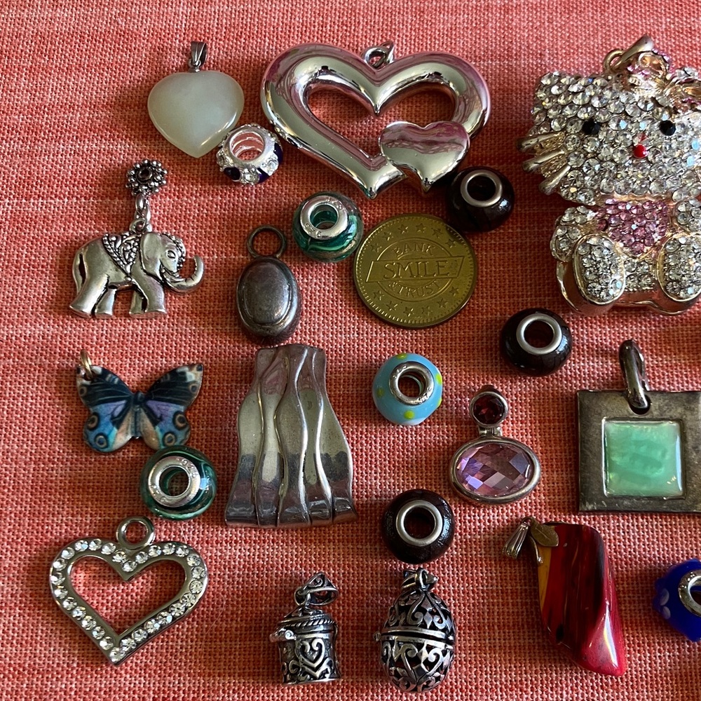 Assorted Charms and Pendants Collection - Picture 2 of 16